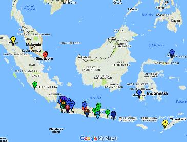 Campus Map & Location Morning Class Program Nomor
